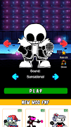 FNF Sans Mod Test captura de pantalla 1