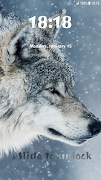 پوستر Wolf Pattern Lock Screen