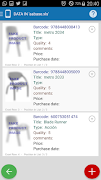 برنامه‌نما Barcode Scanner + Inventory عکس از صفحه