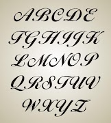 Kalligrafie Lettering-poster