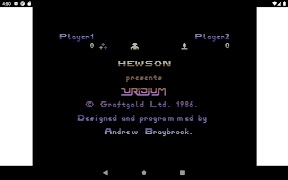 برنامه‌نما Uridium C64 عکس از صفحه