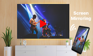 3 Schermata TV con mirroring dello schermo