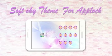 AppLock Theme Soft Sky screenshot 3