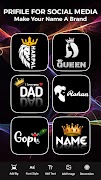 Name Art - Text & Photo Editor ภาพหน้าจอ 4