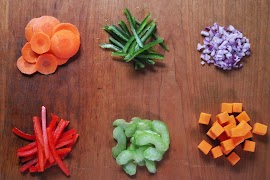 Vegetables Basic Cut. پوسٹر