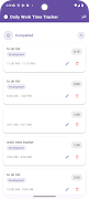 Work Time Tracker تصوير الشاشة 2