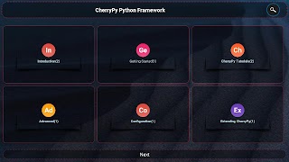 CherryPy Web Framework screenshot 4