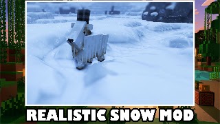 Realistic Snow Mod Minecraft screenshot 5