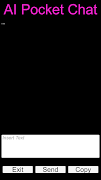 AI Pocket Chat Cartaz