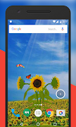 Sunflower 3D LiveWallpaper poster