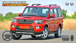 Indian Car Games 3D Scorpio تصوير الشاشة 2