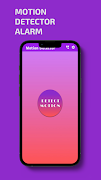 Motion Detection Alarm پوسٹر