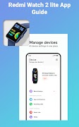 Redmi Watch 2 lite App Guide скриншот 2