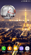 Mignon Paris Horloge Widget Affiche