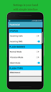 Flash alert on call screenshot 2