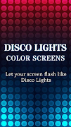 Disco Color Screen Flashlight स्क्रीनशॉट 1