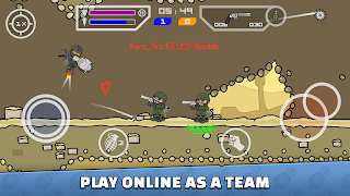 Mini Militia - Doodle Army 2 captura de pantalla 1