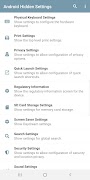 Android Hidden Settings স্ক্রিনশট 4