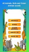 Animals Sound ภาพหน้าจอ 1