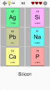 برنامه‌نما Elements & Periodic Table Quiz عکس از صفحه