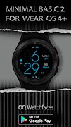 2 Schermata Minimal Basic 2 Wear OS 4+