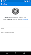 IP Webcam uploader for Dropbox screenshot 2