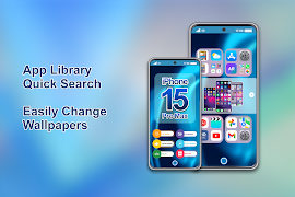 iPhone 15 Pro Max Launcher ภาพหน้าจอ 1