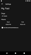 IFtracker - Intermittent Fasti screenshot 2