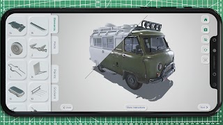 3D Model Builder. Construction imagem de tela 2