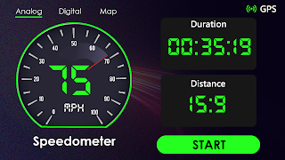 3 Schermata Tachimetro GPS contachilometri