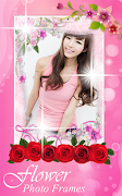 กรอบรูปดอกไม้ กรอบรูป แต่งรูป Ekran Görüntüsü 5