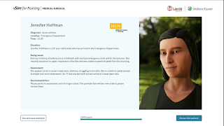 vSim for Nursing poster