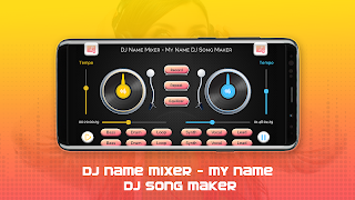 DJ Name Mixer - My Name DJ Song Maker ポスター