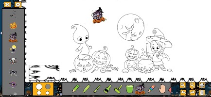 Halloween Coloring تصوير الشاشة 3