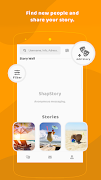 Shapstory Anonymous Chat スクリーンショット 1