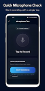 1 Schermata Mic Test & Sound Meter