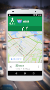 برنامهنما Navigation for Google Maps Go عکس از صفحه
