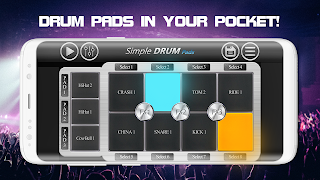 Simple Drum Pads Poster