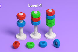 Crazy Nuts Sort ภาพหน้าจอ 2