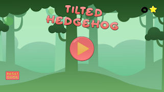 Tilted Hedgehog poster