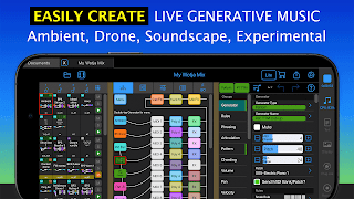 Wotja: Live Generative Music स्क्रीनशॉट 1