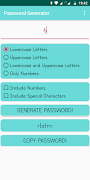 Password Generator syot layar 1