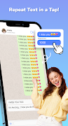 Text repeater - Message bomber poster