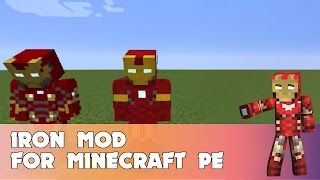 برنامه‌نما Iron Mod for Minecraft PE عکس از صفحه