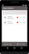 برنامه‌نما Secure Contacts عکس از صفحه