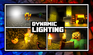 Dynamic Lighting mod for MCPE imagem de tela 1