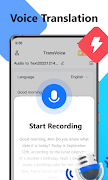 Voice to Text – TransVoice Plakat