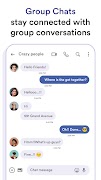 Messages: Phone SMS Text App اسکرین شاٹ 1
