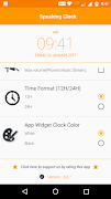 Speaking Clock imagem de tela 3