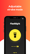 Flashlight Pro: Flash & Strobe 스크린샷 6
